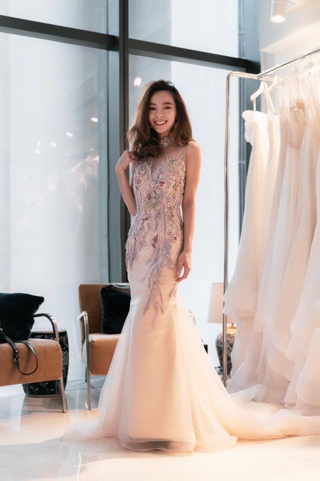 My wedding cheong sum with Emanuel B Couture #ezleaxweds – leannelow